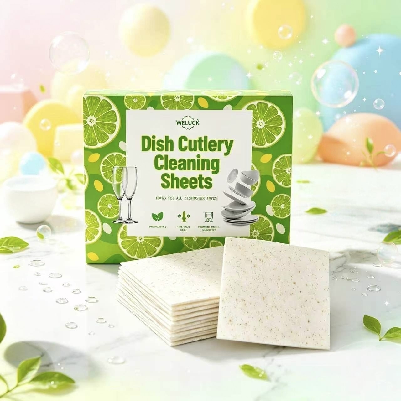 Dishwasher Detergent Sheets Granular Enzyme 30 Sheets,gzxidi,Dishwasher Detergent Sheets Granular Enzyme 30 Sheets