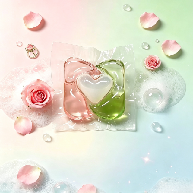 3‑Chamber Laundry detergent pods Rose 10g,gzxidi,3‑Chamber Laundry detergent pods Rose 12g