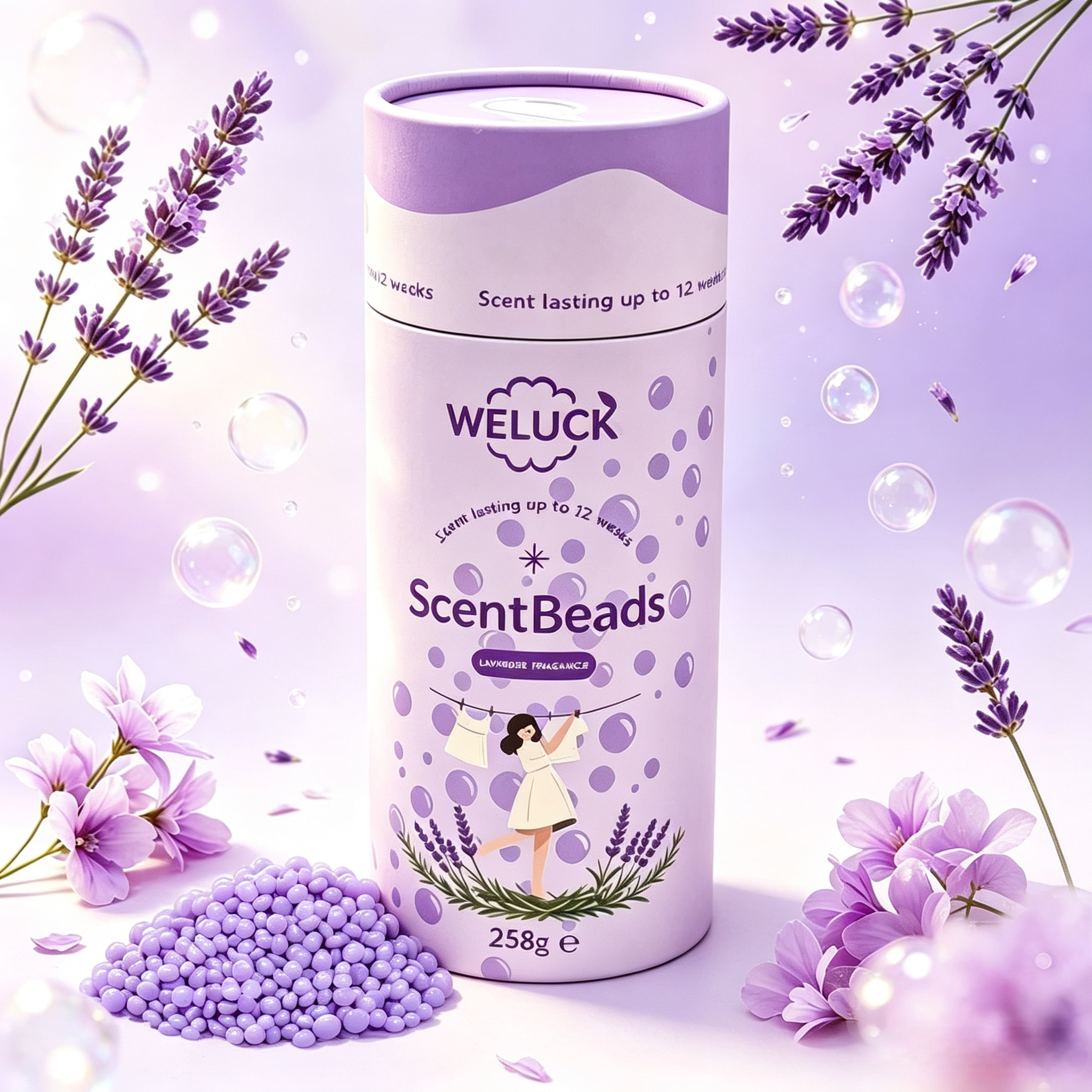 Laundry Scent Booster Beads 258g,gzxidi,WELUCK Laundry Scent Beads 258g Herbal Freshness Long Lasting Fragrance Booster Beads