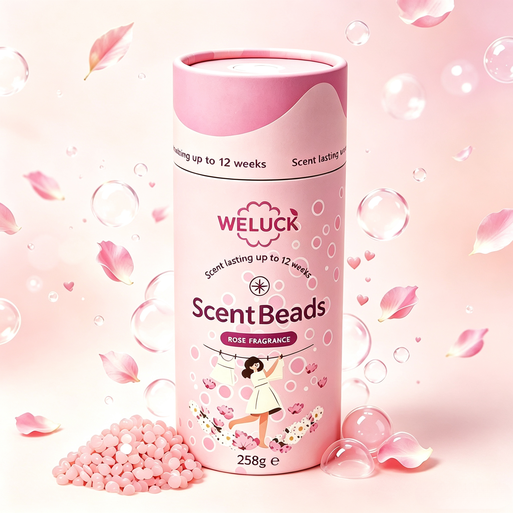Laundry Scent Beads Rose Bush 258g,gzxidi,Lavender Scent Beads Rose Bush 258g