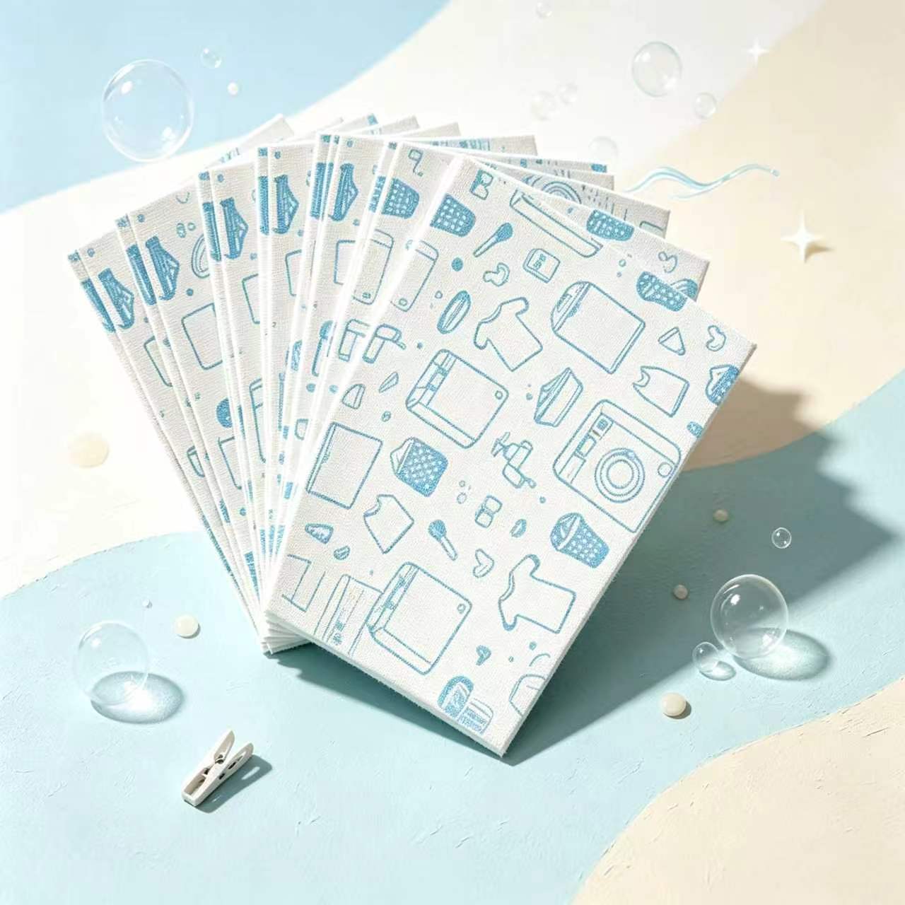 Printed Laundry Detergent Sheets 3g,gzxidi,Printed Laundry Detergent Sheets 3g