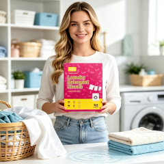 Laundry Detergent Sheets Lavender 32 Sheets,gzxidi,Laundry Detergent Sheets Lavender 32 Sheets