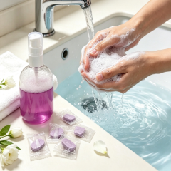 Hand Wash Effervescent Tablets Lavender 4g,gzxidi,Hand Wash Effervescent Tablets 4g