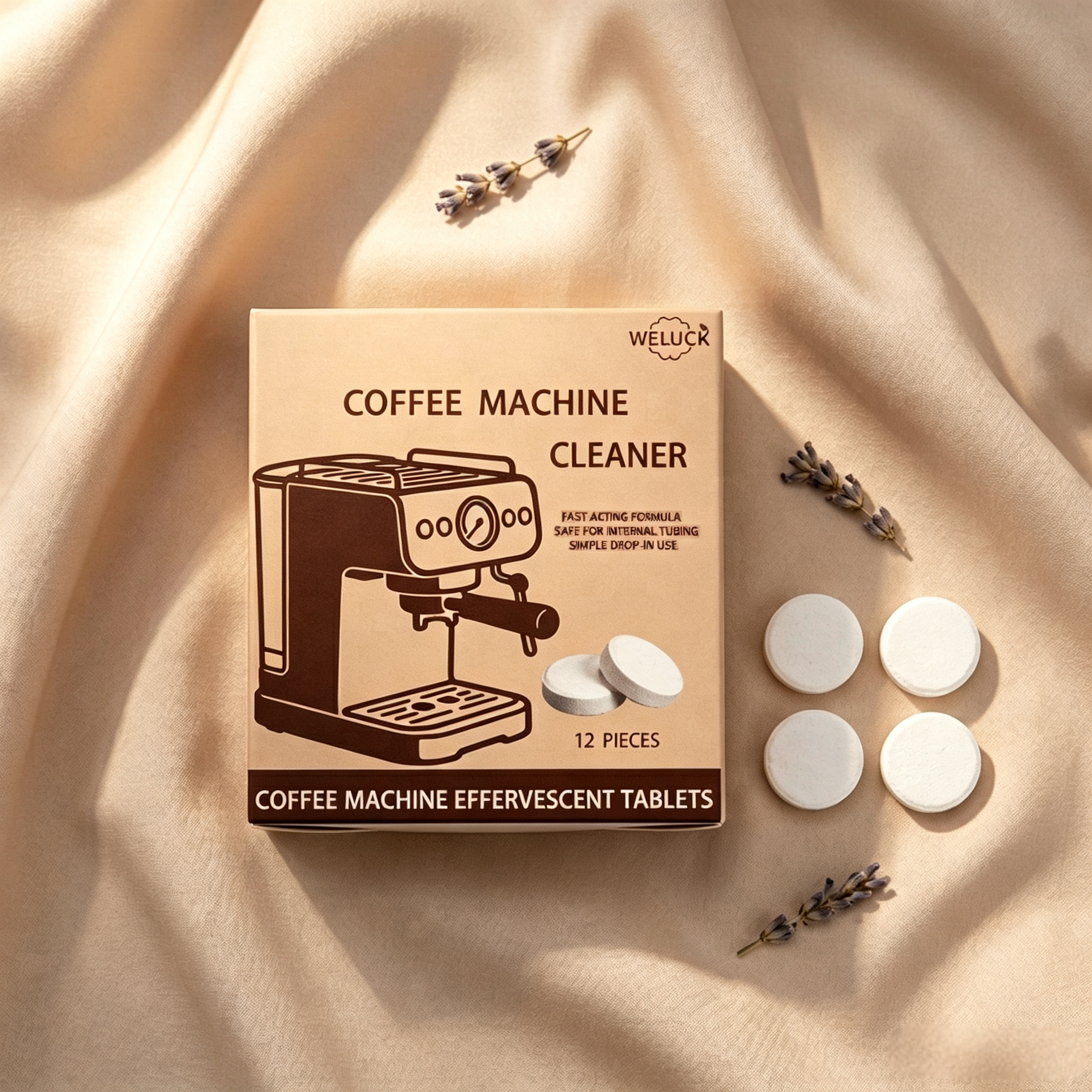 Coffee Machine Cleaner Tablets 12 Pieces,gzxidi,Coffee Machine Cleaner Tablets 12 Pieces