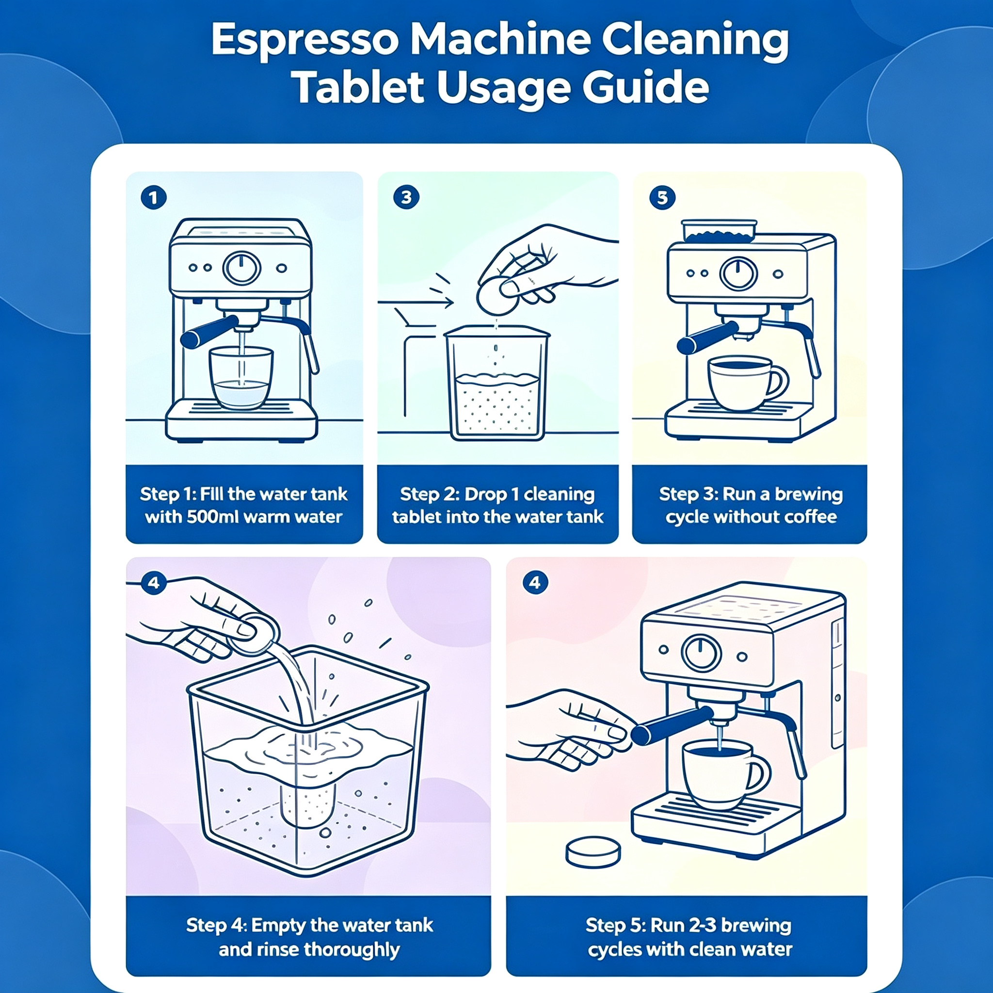 Coffee Machine Cleaner Tablets 12g,gzxidi,Coffee Machine Cleaner Tablets 12g