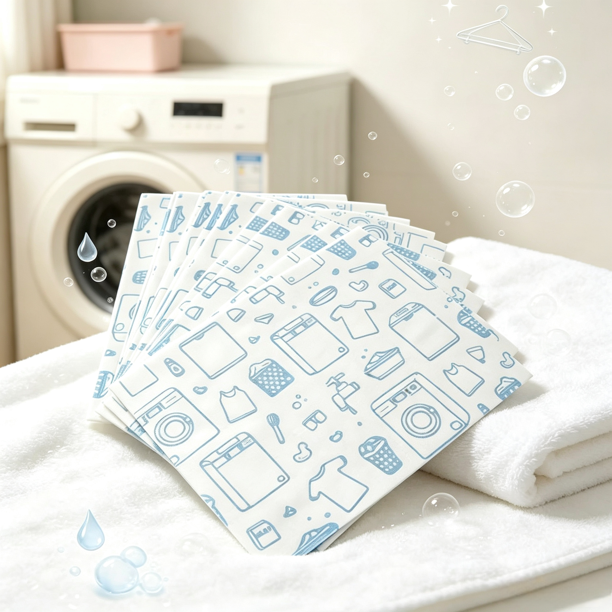 Printed Laundry Detergent Sheets 3g,gzxidi,Printed Laundry Detergent Sheets 3g