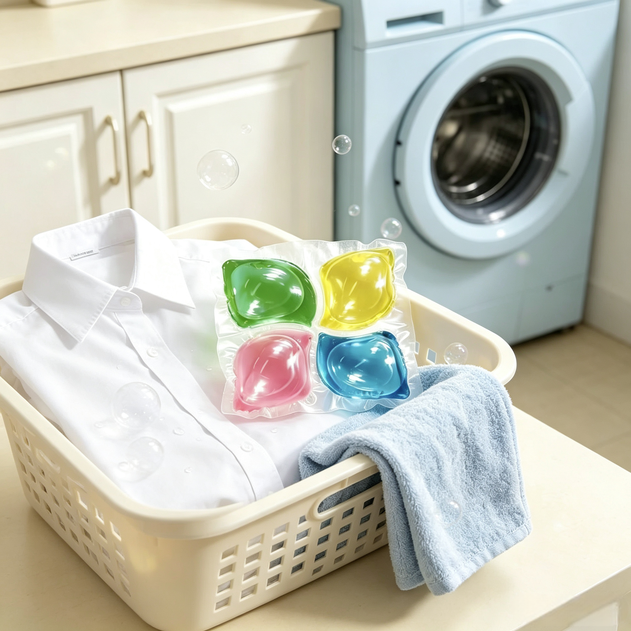 4‑Chamber Laundry Detergent Pods 10g,gzxidi,4‑Chamber Laundry Detergent Pods 10g