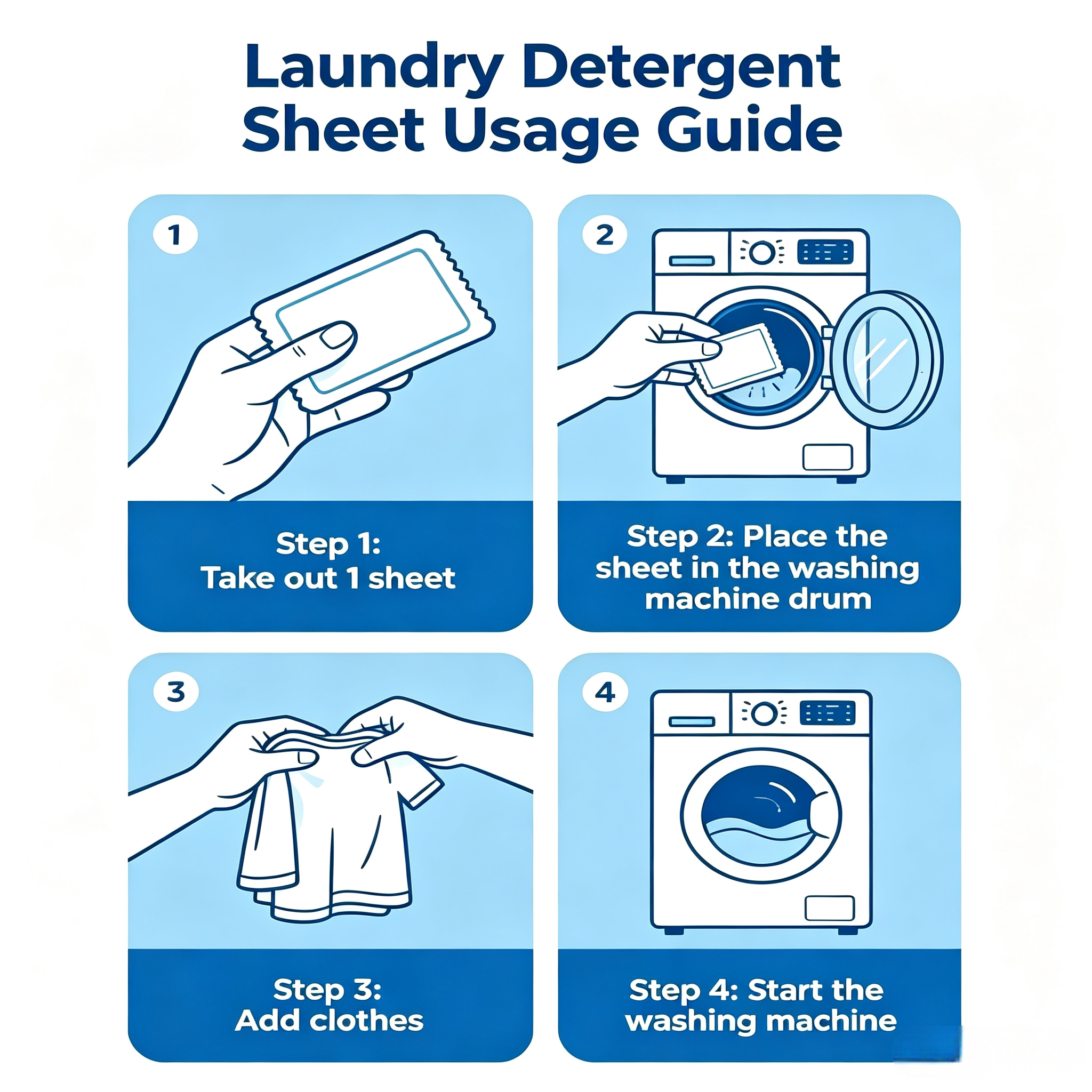 Laundry Detergent Sheets Green Tea 3.5g,gzxidi,Laundry Detergent Sheets Green Tea 3.5g