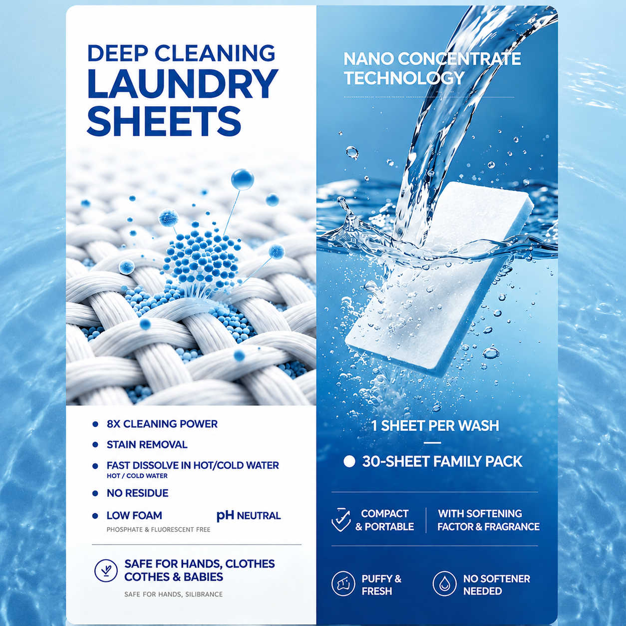 Laundry Detergent Sheets Lavender 3g,gzxidi,Laundry Detergent Sheets Lavender 3g