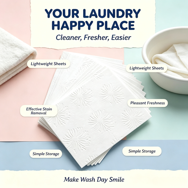 Embossed Laundry Sheets 3.5g,gzxidi,Embossed Laundry Sheets 3.5g