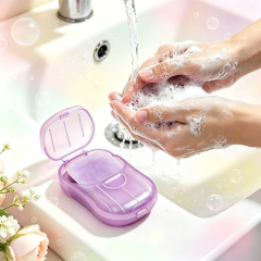 Hand Wash Soap Sheets Lavender 50 Sheets,gzxidi,Hand Wash Soap Sheets Lavender 50 Sheets