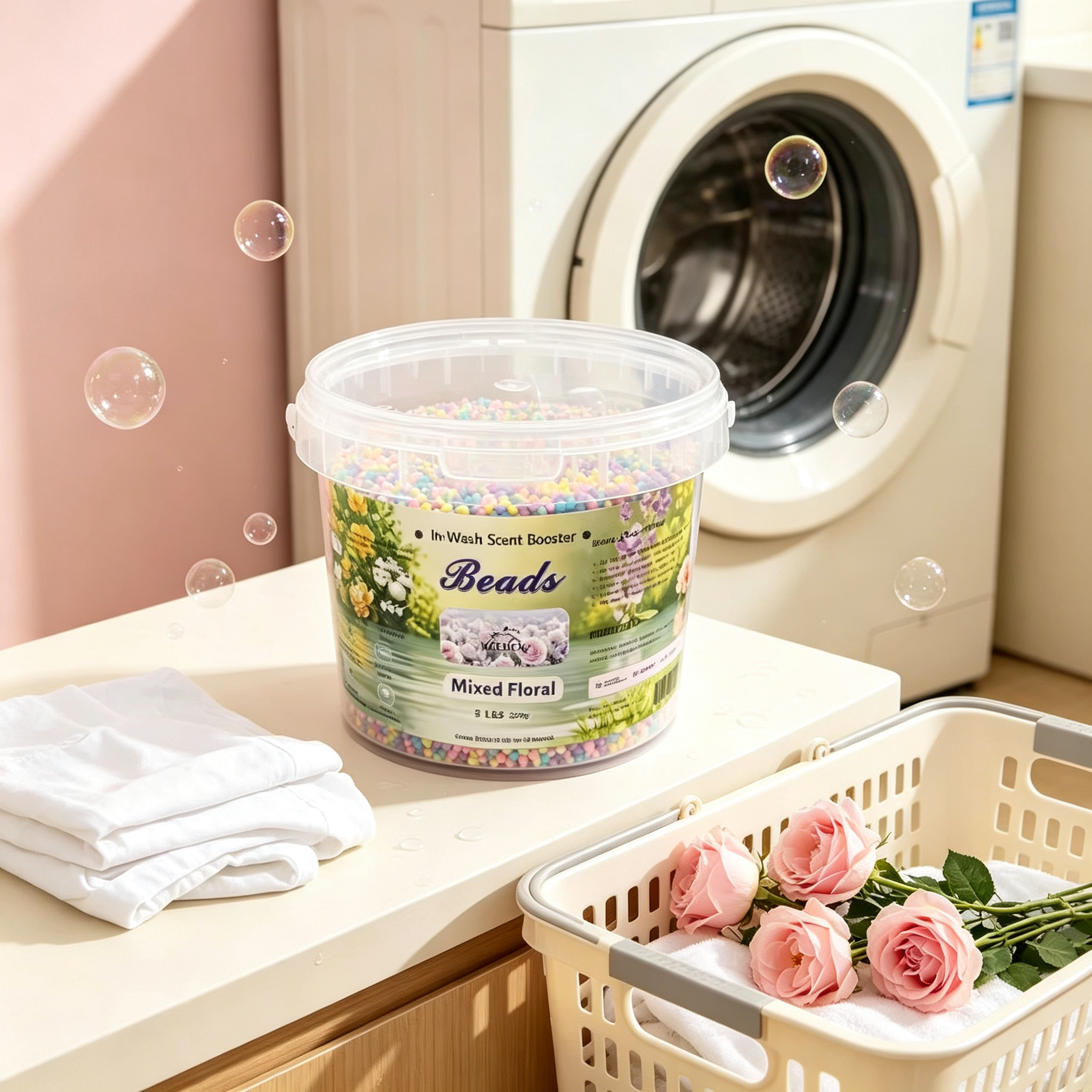 Laundry Scent Beads,gzxidi,Laundry Scent Beads Mixed Scent 2.26kg