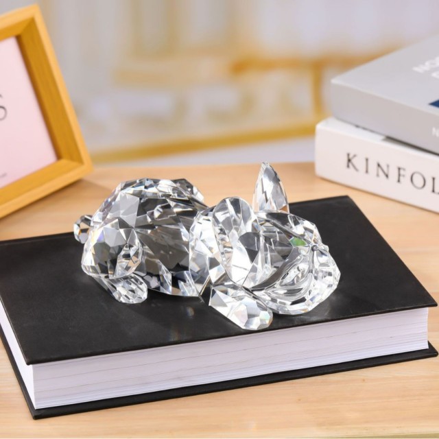 Customized K9 Haba Dog Ornament with Crystal Animals, Transparent Light Luxury Crafts, Home Decoration Gifts, Business Gifts,www.kongzeglobal.com,Customized K9 Haba Dog Ornament with Crystal Animals, Transparent Light Luxury Crafts, Home Decoration Gifts, Business Gifts-www.kongzeglobal.com