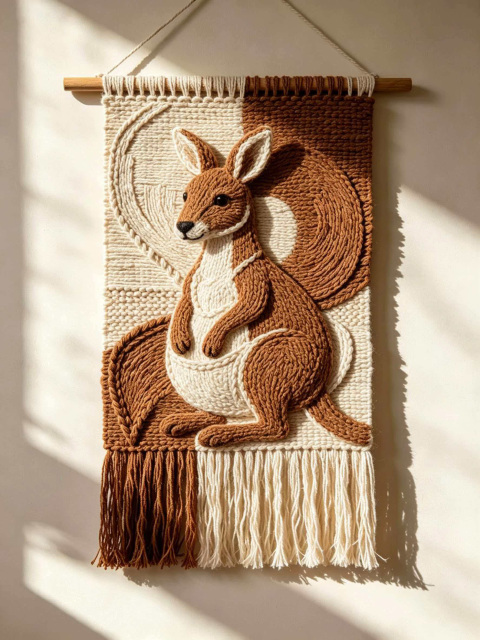 Handmade Macrame Cotton Wall Hanging, Boho Rustic Home Wall Decor,www.kongzeglobal.com,Handmade Macrame Cotton Wall Hanging, Boho Rustic Home Wall Decor-www.kongzeglobal.com