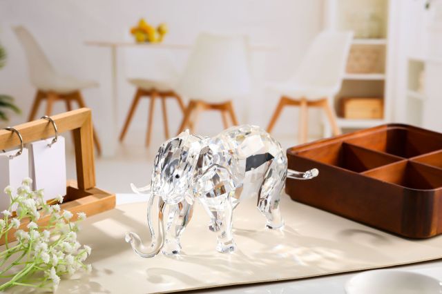 Light luxury K9 crystal elephant simple high-end crafts living room foyer dining table wine cabinet room decoration light luxury high-end,www.kongzeglobal.com,Light luxury K9 crystal elephant simple high-end crafts living room foyer dining table wine cabinet room decoration light luxury high-end-www.kongzeglobal.com