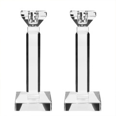 K9 Crystal Taper Candle Holder Set, Modern Elegant Crystal Candlestick for Wedding Home Table Decor, Healing Spiritual Light Decoration Gift,www.kongzeglobal.com,K9 Crystal Taper Candle Holder Set, Modern Elegant Crystal Candlestick for Wedding Home Table Decor, Healing Spiritual Light Decoration Gift-www.kongzeglobal.com
