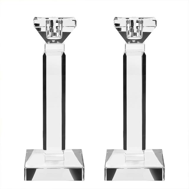 K9 Crystal Taper Candle Holder Set, Modern Elegant Crystal Candlestick for Wedding Home Table Decor, Healing Spiritual Light Decoration Gift,www.kongzeglobal.com,K9 Crystal Taper Candle Holder Set, Modern Elegant Crystal Candlestick for Wedding Home Table Decor, Healing Spiritual Light Decoration Gift-www.kongzeglobal.com