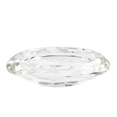 K9 Crystal Faceted Candle Holder, Clear Glass Votive Base for Pillar Candles, Nordic Style for Wedding Home Decor & Healing Gift,www.kongzeglobal.com,K9 Crystal Faceted Candle Holder, Clear Glass Votive Base for Pillar Candles, Nordic Style for Wedding Home Decor & Healing Gift-www.kongzeglobal.com