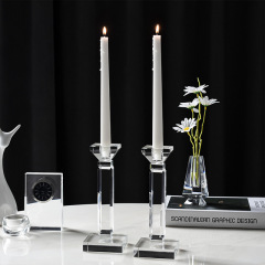 K9 Crystal Taper Candle Holder Set, Modern Elegant Crystal Candlestick for Wedding Home Table Decor, Healing Spiritual Light Decoration Gift,www.kongzeglobal.com,K9 Crystal Taper Candle Holder Set, Modern Elegant Crystal Candlestick for Wedding Home Table Decor, Healing Spiritual Light Decoration Gift-www.kongzeglobal.com