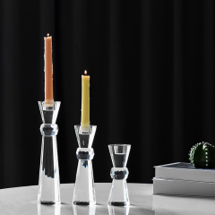 K9 Crystal Taper Candle Holder Set of 3, Retro Faceted Glass Candlesticks for Wedding Home Decor & Healing Gift,www.kongzeglobal.com,K9 Crystal Taper Candle Holder Set of 3, Retro Faceted Glass Candlesticks for Wedding Home Decor & Healing Gift-www.kongzeglobal.com