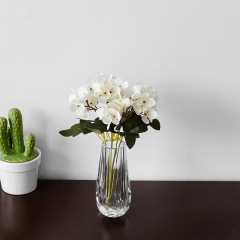 Taper Textured K9 Crystal Flower Vase, Clear Glass Minimalist Vase for Dried Fresh Flower Home Table Decor & Luxury Gift,www.kongzeglobal.com,Taper Textured K9 Crystal Flower Vase, Clear Glass Minimalist Vase for Dried Fresh Flower Home Table Decor & Luxury Gift-www.kongzeglobal.com