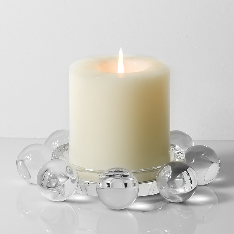 K9 Crystal Ball Ring Tealight Candle Holder, Nordic Clear Glass Votive Candlestick for Wedding Home Decor & Healing Gift,www.kongzeglobal.com,K9 Crystal Ball Ring Tealight Candle Holder, Nordic Clear Glass Votive Candlestick for Wedding Home Decor & Healing Gift-www.kongzeglobal.com