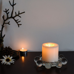 K9 Crystal Ball Ring Tealight Candle Holder, Nordic Clear Glass Votive Candlestick for Wedding Home Decor & Healing Gift,www.kongzeglobal.com,K9 Crystal Ball Ring Tealight Candle Holder, Nordic Clear Glass Votive Candlestick for Wedding Home Decor & Healing Gift-www.kongzeglobal.com