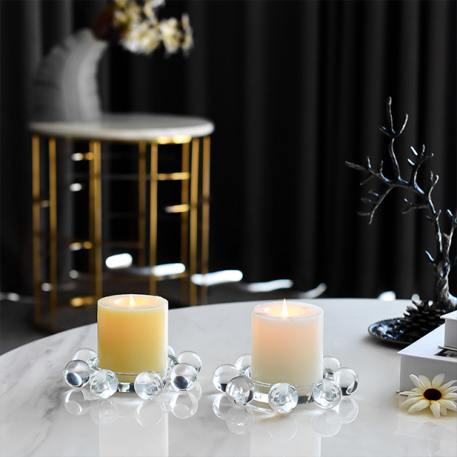 K9 Crystal Ball Ring Tealight Candle Holder, Nordic Clear Glass Votive Candlestick for Wedding Home Decor & Healing Gift,www.kongzeglobal.com,K9 Crystal Ball Ring Tealight Candle Holder, Nordic Clear Glass Votive Candlestick for Wedding Home Decor & Healing Gift-www.kongzeglobal.com
