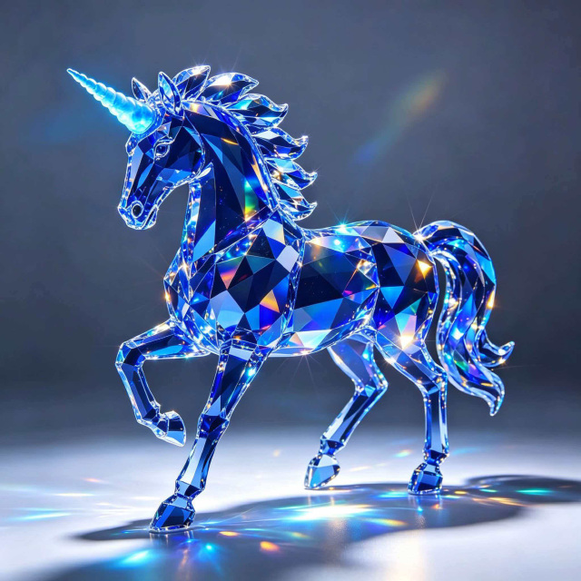 K9 crystal unicorn statue, used for home dining table decoration, spiritual therapy, and high-end blessing gifts,www.kongzeglobal.com,K9 crystal unicorn statue, used for home dining table decoration, spiritual therapy, and high-end blessing gifts