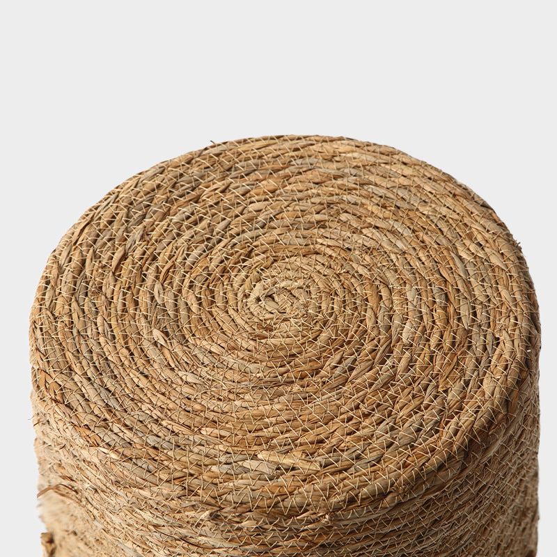 Natural Grass Woven Laundry Hamper, Round Dirty Clothes Storage Basket with Cotton Liner & Dual Handles for Japanese Style Home Bathroom Organizer,www.kongzeglobal.com,Natural Grass Woven Laundry Hamper, Round Dirty Clothes Storage Basket with Cotton Liner & Dual Handles for Japanese Style Home Bathroom Organizer-www.kongzeglobal.com