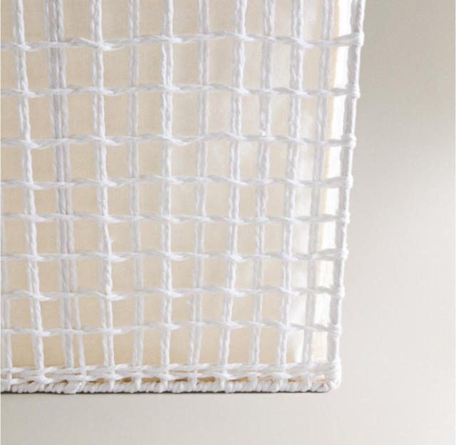 Natural Paper Rope Woven Laundry Hamper, Large Capacity Rectangular Dirty Clothes Storage Basket for Bedroom Bathroom Home Organizer,www.kongzeglobal.com,Natural Paper Rope Woven Laundry Hamper, Large Capacity Rectangular Dirty Clothes Storage Basket for Bedroom Bathroom Home Organizer-www.kongzeglobal.com