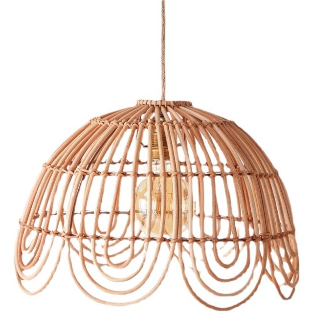 Natural Willow Woven Pendant Lamp Shade, Handmade Rattan Hanging Light Cover for Japanese Southeast Asian Dining Tea Homestay Decor,www.kongzeglobal.com,Natural Willow Woven Pendant Lamp Shade, Handmade Rattan Hanging Light Cover for Japanese Southeast Asian Dining Tea Homestay Decor-www.kongzeglobal.com
