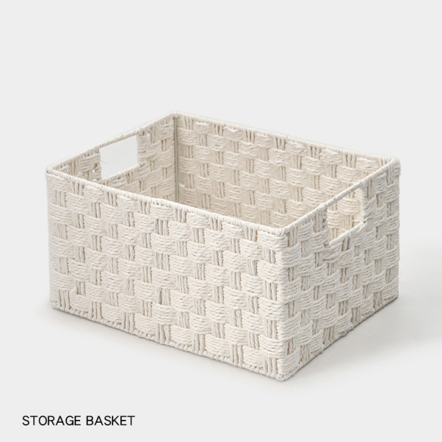 Natural Thick Paper Rope Rectangular Storage Basket, Hand Cross Woven Eco Organizer Bin for Cabinet Wardrobe Desktop Sundry Tidy,www.kongzeglobal.com,Natural Thick Paper Rope Rectangular Storage Basket, Hand Cross Woven Eco Organizer Bin for Cabinet Wardrobe Desktop Sundry Tidy-www.kongzeglobal.com