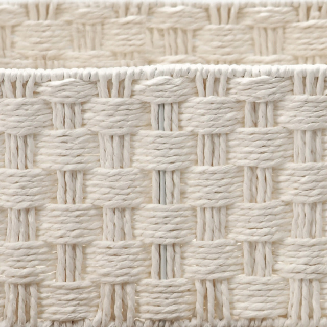 Natural Thick Paper Rope Rectangular Storage Basket, Hand Cross Woven Eco Organizer Bin for Cabinet Wardrobe Desktop Sundry Tidy,www.kongzeglobal.com,Natural Thick Paper Rope Rectangular Storage Basket, Hand Cross Woven Eco Organizer Bin for Cabinet Wardrobe Desktop Sundry Tidy-www.kongzeglobal.com