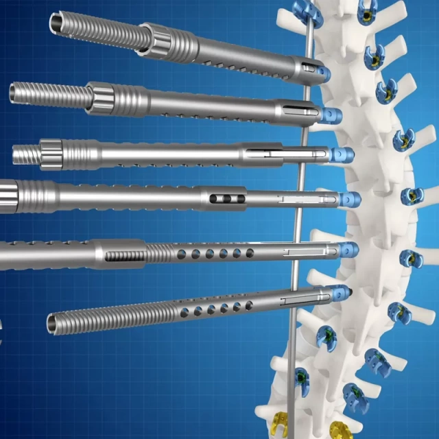 Ti Posterior Rod-Screw for Spinal Deformity (5.5 System),Shinvaunited,Ti Posterior Rod-Screw for Spinal Deformity (5.5 System)