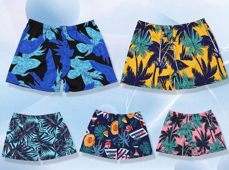 New Arrivals: Men's Stylish Swim Trunks — Adult Beach Shorts for Seaside & Hot Springs