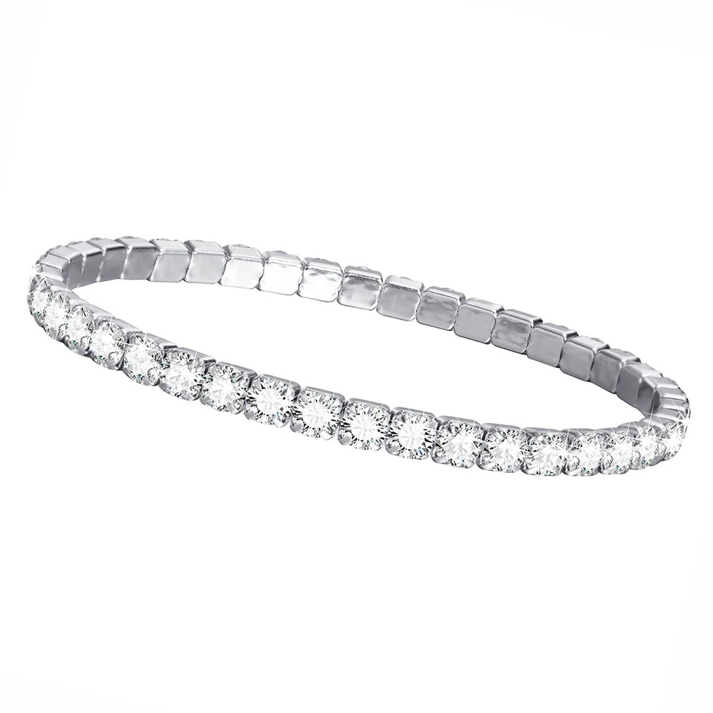 Titanium steel Roman zircon bracelet women's light luxury niche bracelet high-end new style minimalist Cuban exquisite gift