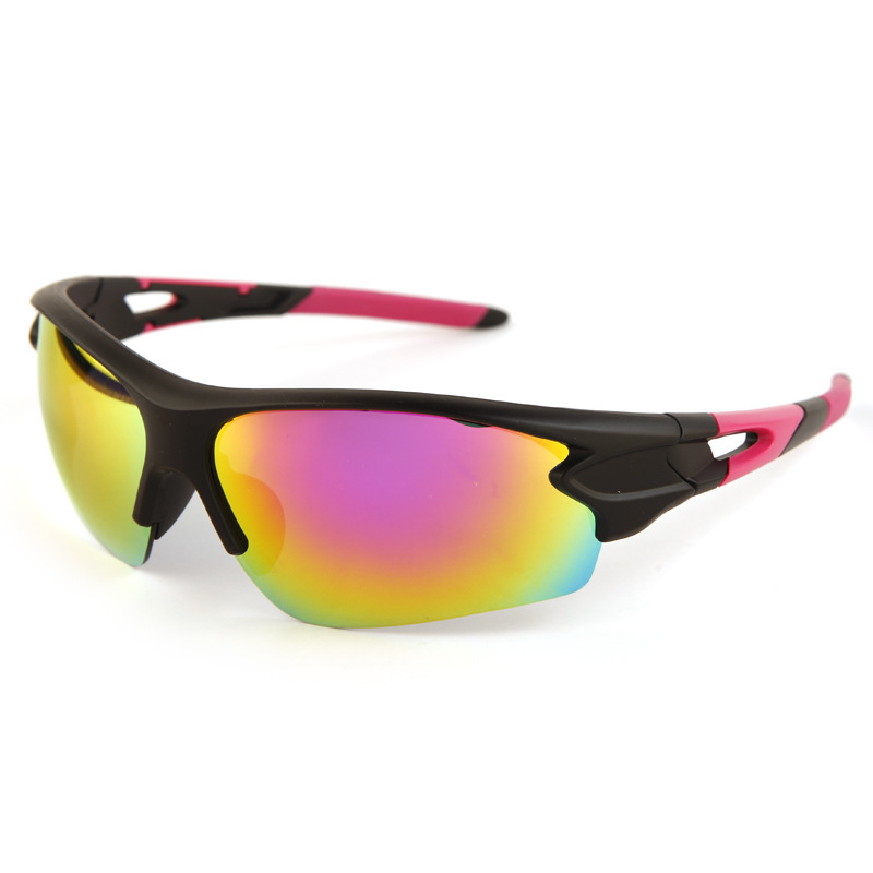 Fashionable Sunglasses Men's Outdoor Sports Cycling Glasses Anti-UV Bicycle Colorful Sunglasses Cycling Glasses