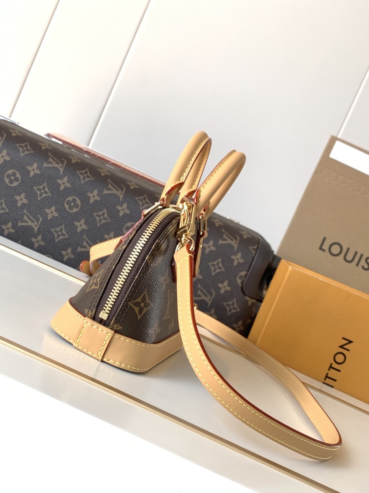 LV Nano Alma M82717 Monogram Mini Shell Bag