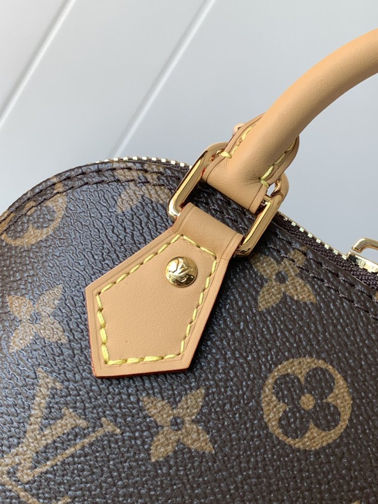 LV Nano Alma M82717 Monogram Mini Shell Bag