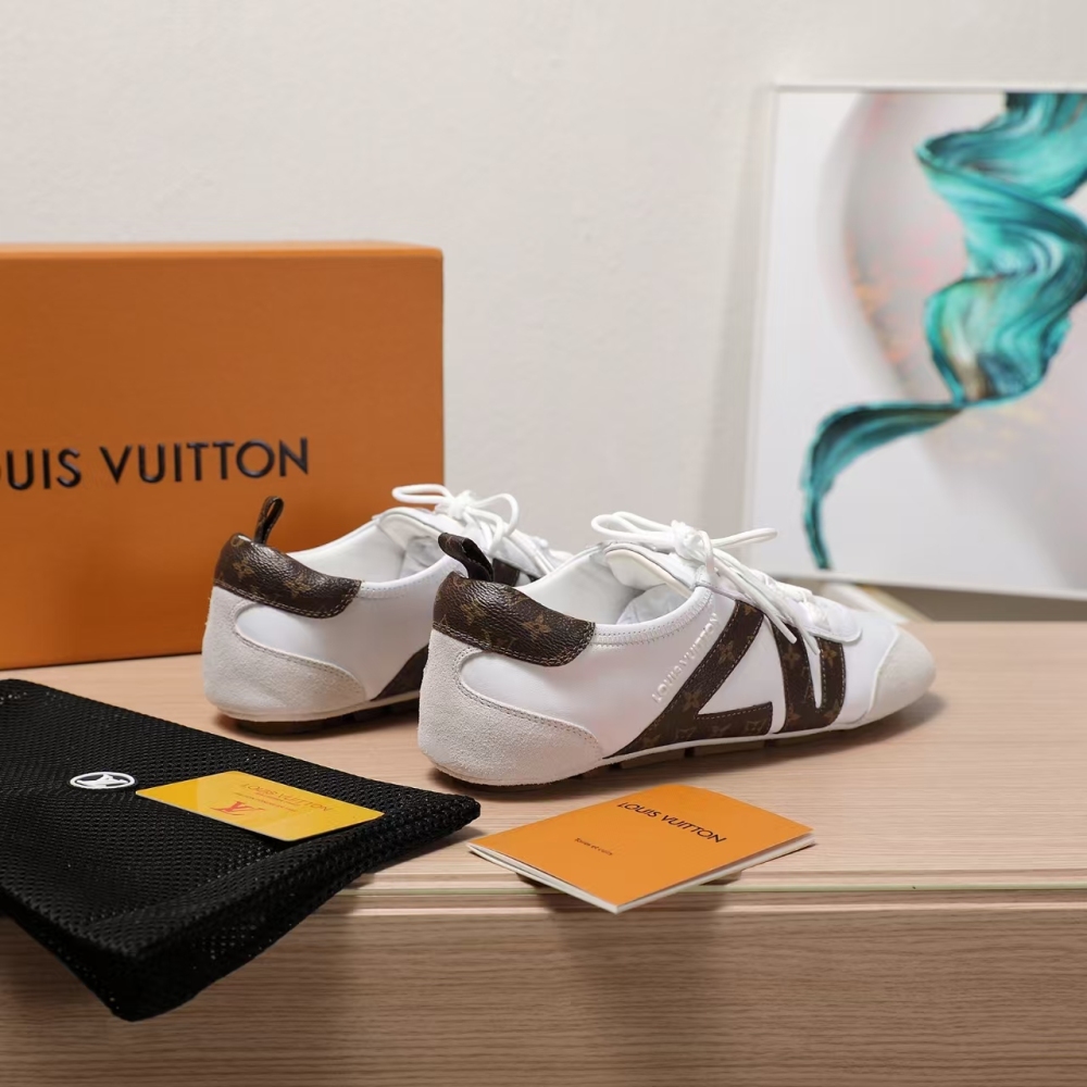LV Sneakerian Ballet sneakers Latest boutique-style retro German Army Trainers (GAT),