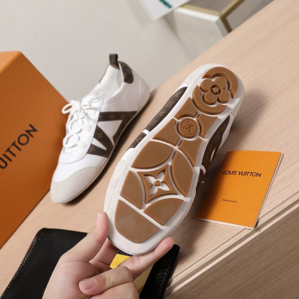 LV Sneakerian Ballet sneakers Latest boutique-style retro German Army Trainers (GAT),