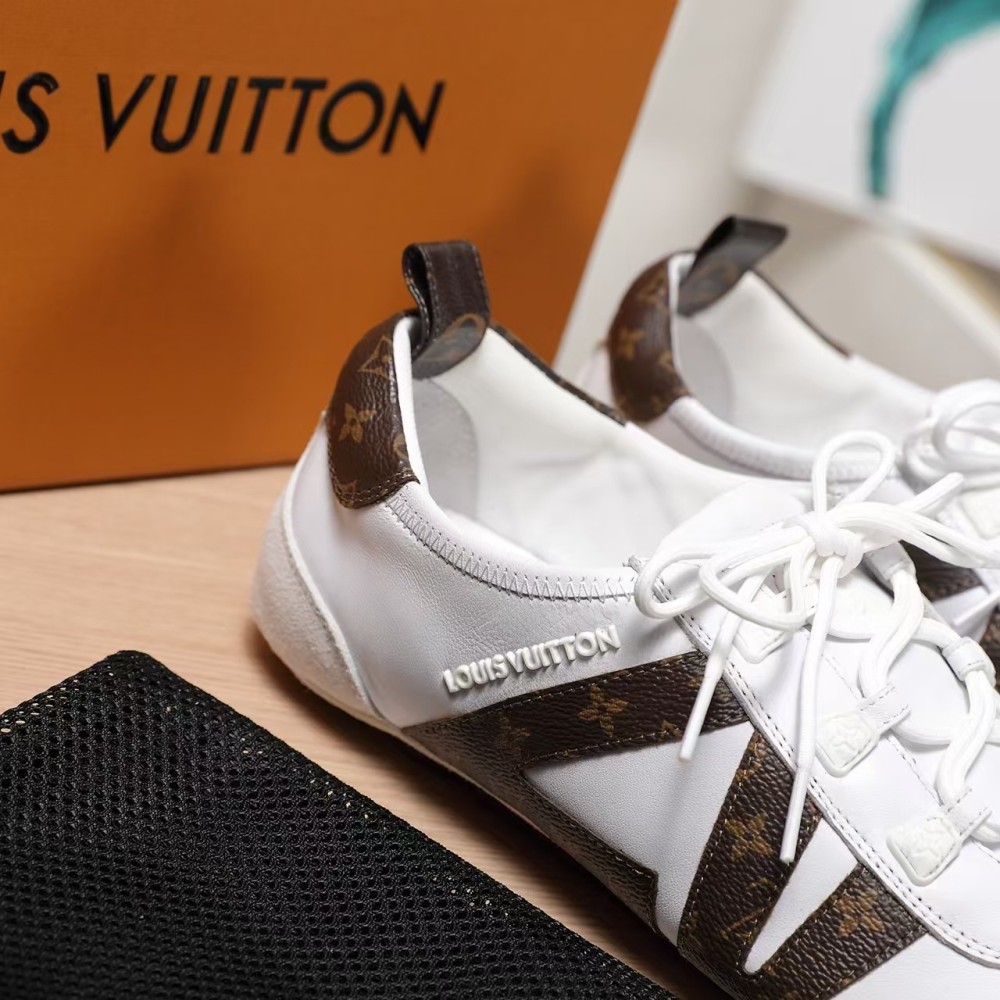 LV Sneakerian Ballet sneakers Latest boutique-style retro German Army Trainers (GAT),