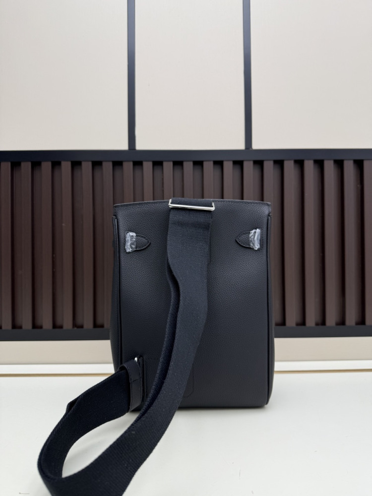 Hermes Hac a Dos PM backpack Black Brown Gray