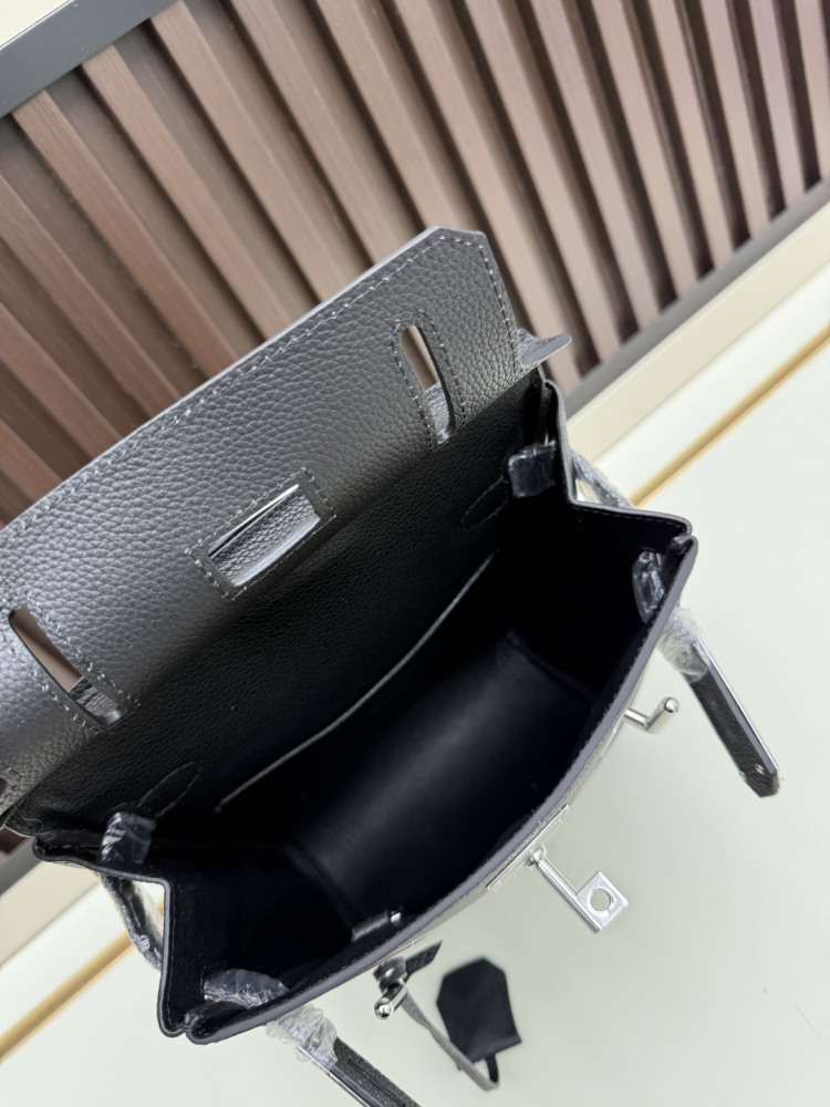 Hermes Hac a Dos PM backpack Black Brown Gray