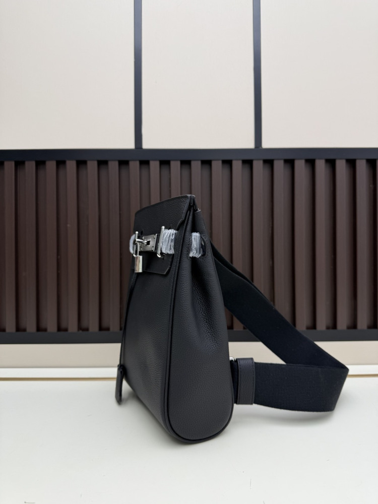 Hermes Hac a Dos PM backpack Black Brown Gray