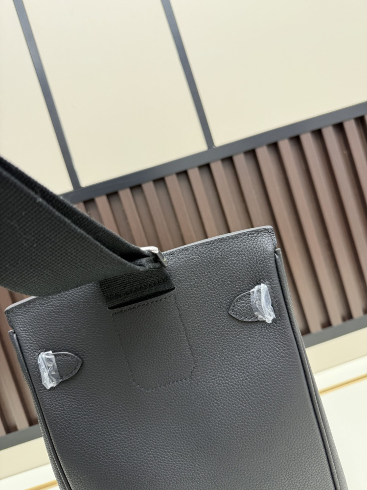 Hermes Hac a Dos PM backpack Black Brown Gray