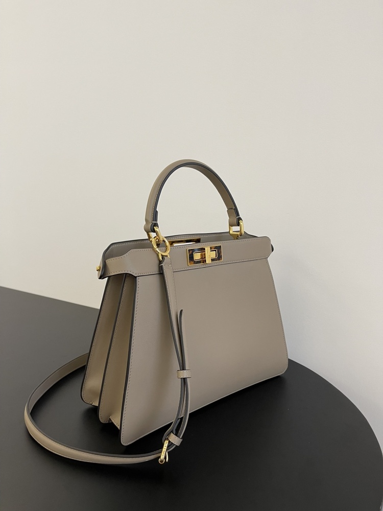 Fendi Peekaboo I See U Medium Grey Dove 8BN321AQ9XF1KM8
