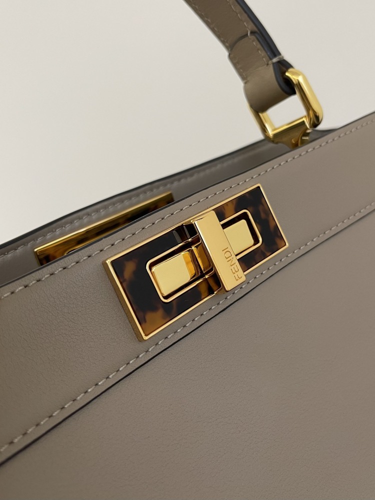 Fendi Peekaboo I See U Medium Grey Dove 8BN321AQ9XF1KM8
