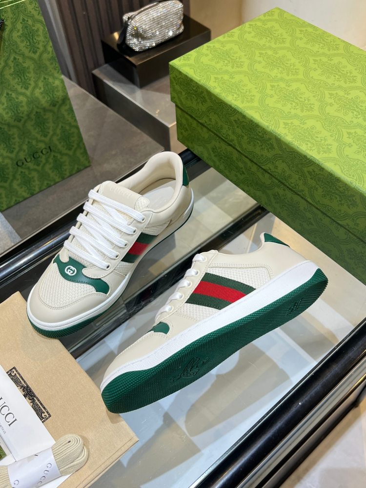 Gucci Distressed Screener sneaker ‌Matching shoes